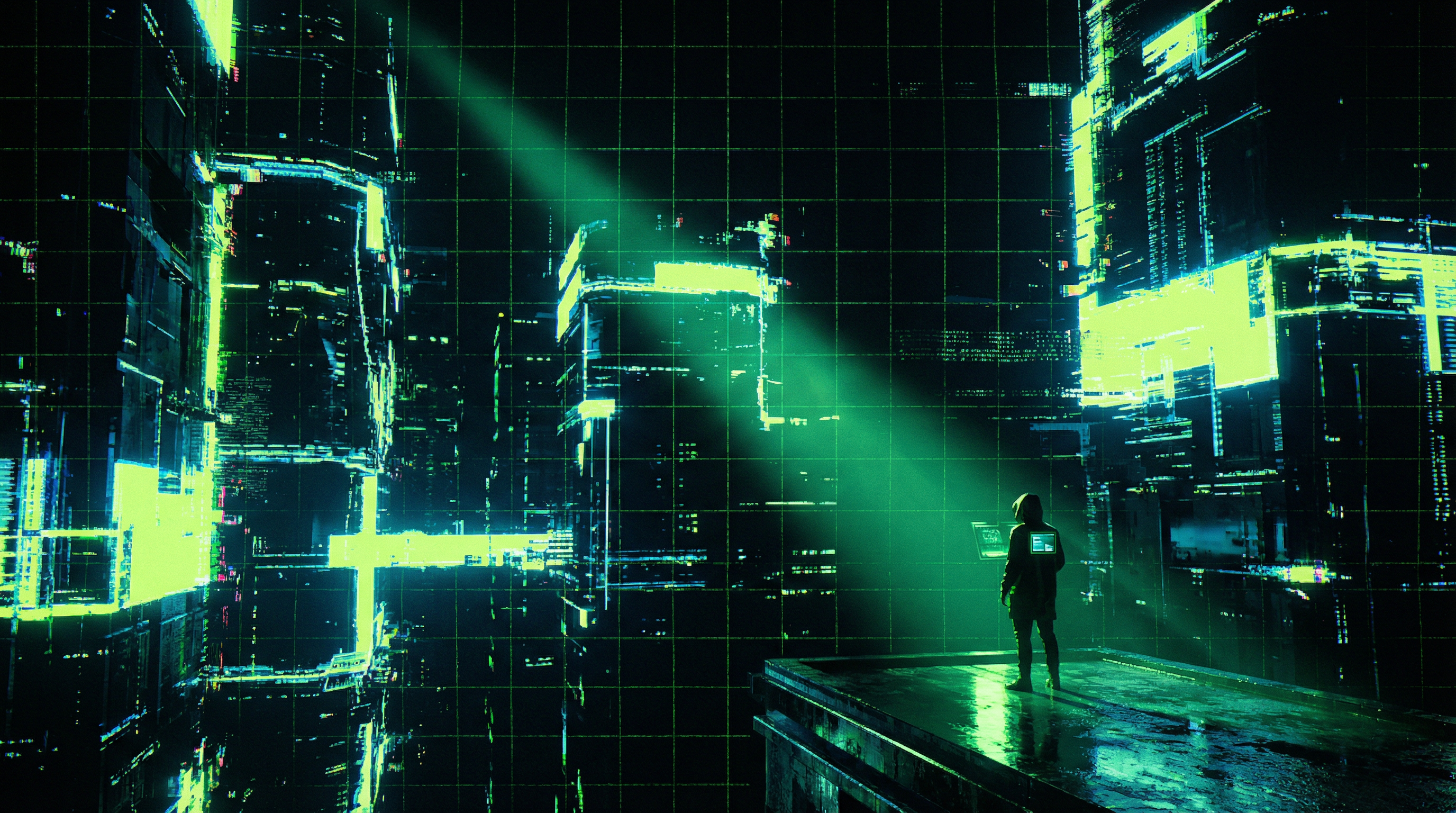 Cyber Noir Background